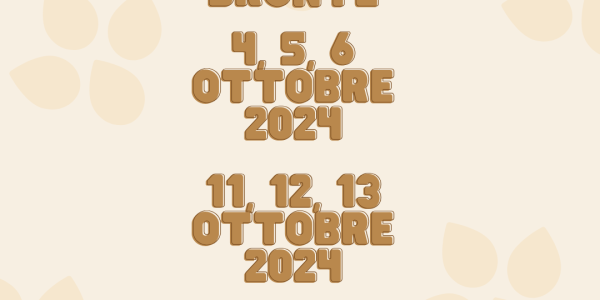 XXXIII Sagra del Pistacchio Verde di Bronte DOP edizione 2024